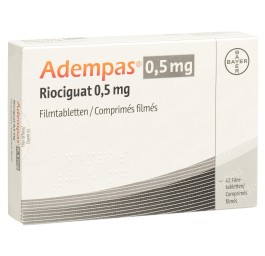 ADEMPAS cpr pell 0.5 mg 42 pce