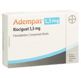 ADEMPAS cpr pell 1.5 mg 84 pce