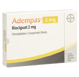 ADEMPAS cpr pell 2 mg 42 pce