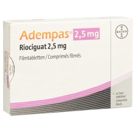 ADEMPAS cpr pell 2.5 mg 42 pce