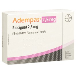 ADEMPAS cpr pell 2.5 mg 84 pce