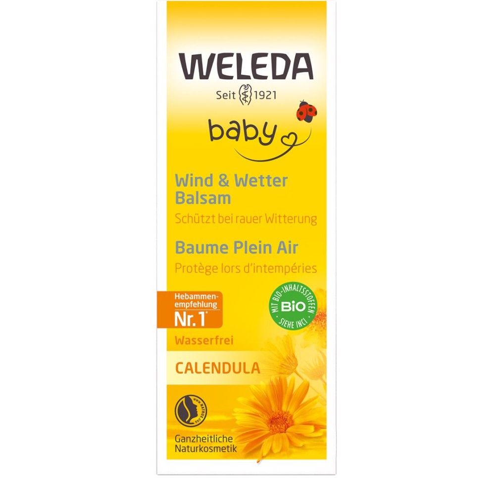 WELEDA BABY baume plein air calendula tb 30 ml WELEDA BABY baume plein air calendula tb 30 ml