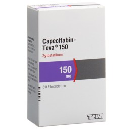 CAPECITABIN Teva cpr pell 150 mg 60 pce