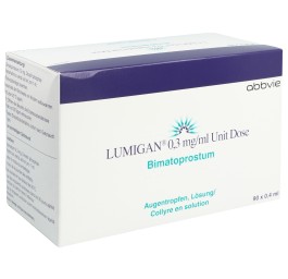 LUMIGAN Unit Dose gtt opht 0.3 mg/ml 90 x 0.4 ml