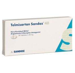 TELMISARTAN Sandoz cpr 40 mg 28 pce