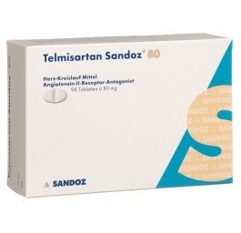 TELMISARTAN Sandoz cpr 80 mg 98 pce