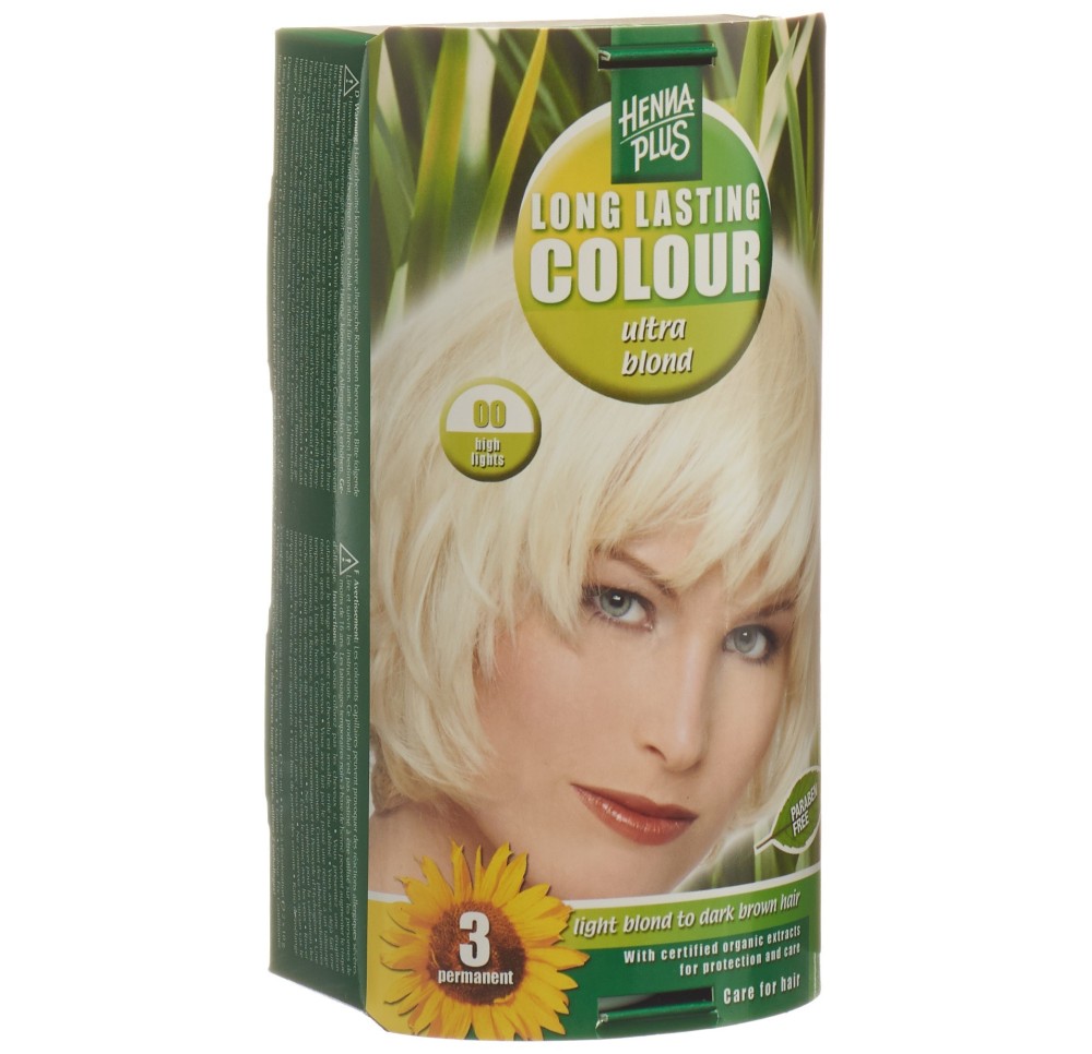 HENNA PLUS long last colour 00 ultra blond