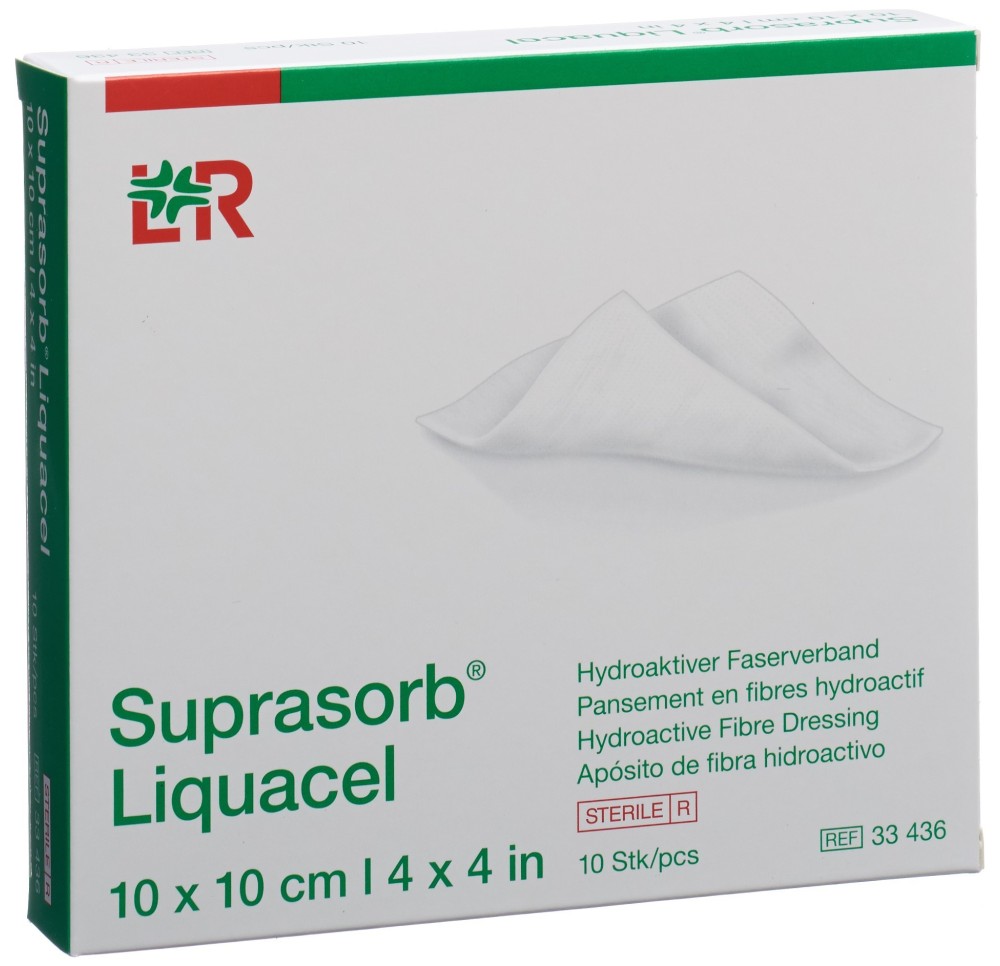 SUPRASORB Liquacel 10x10cm 10 pce