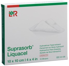 SUPRASORB Liquacel 10x10cm 10 pce