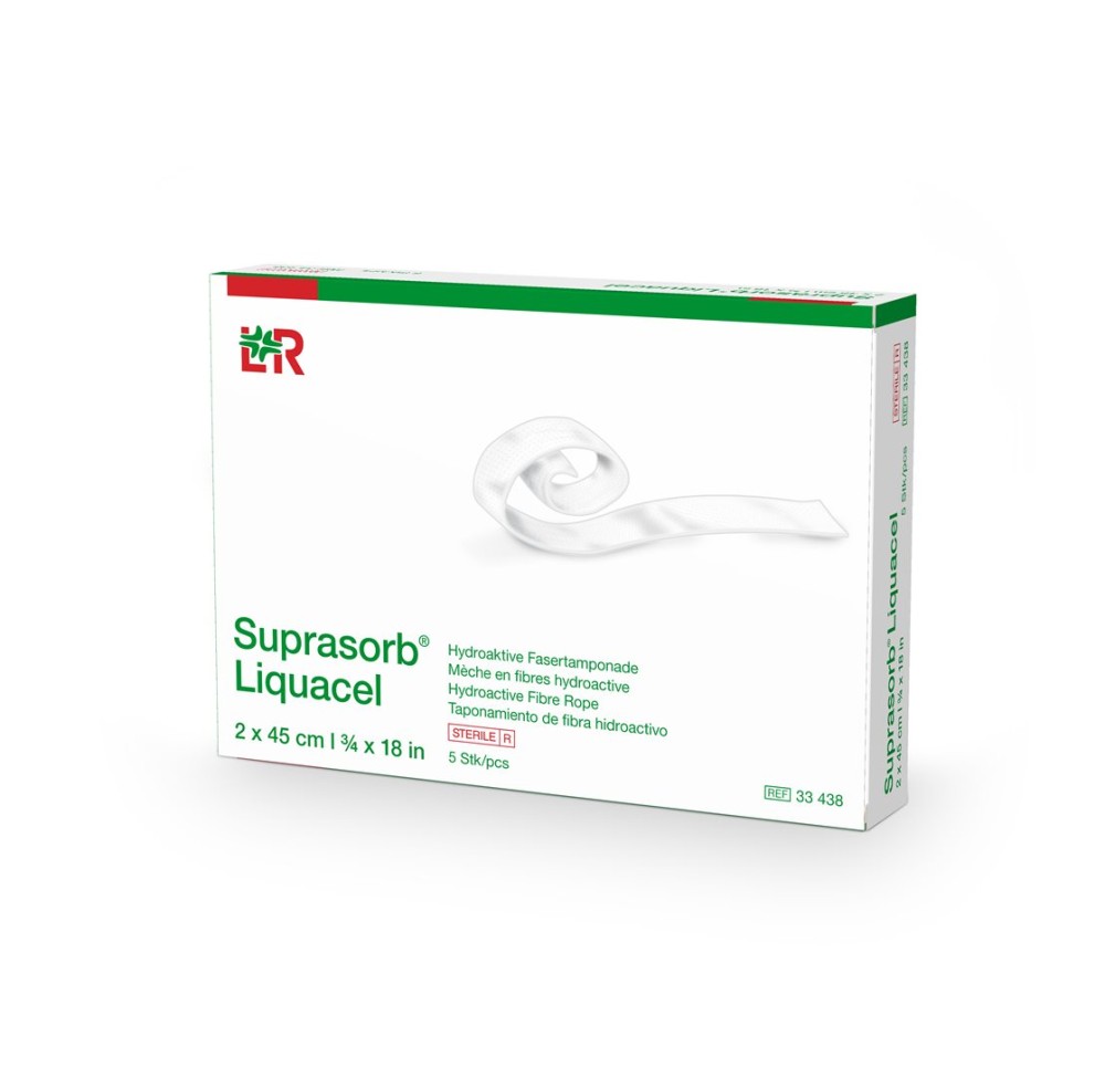 SUPRASORB Liquacel 2x45cm 5 pce