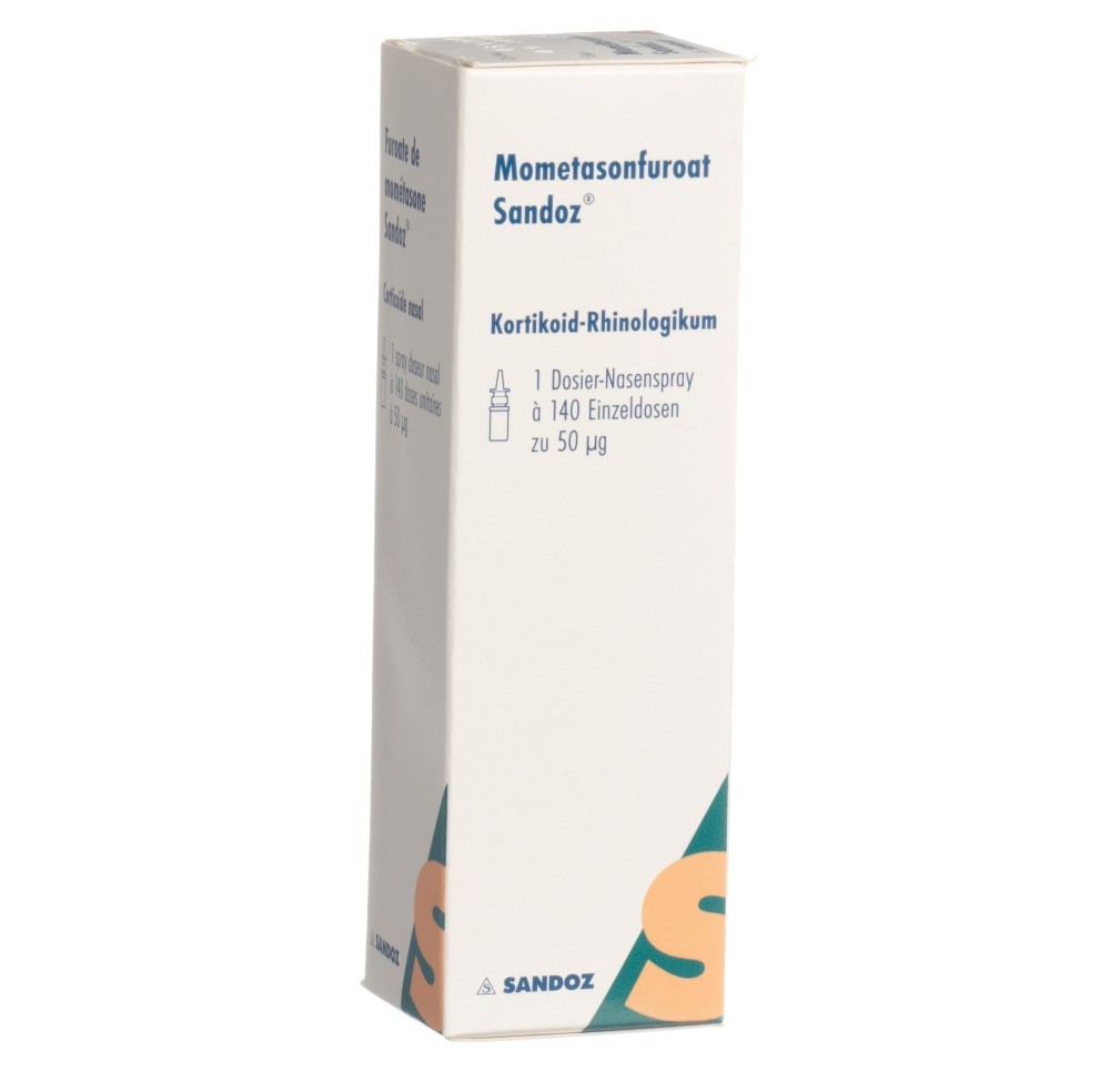 FUROATE MOMETASON Sandoz 50 mcg spr dos 140 dos FUROATE MOMETASON Sandoz 50 mcg spr dos 140 dos