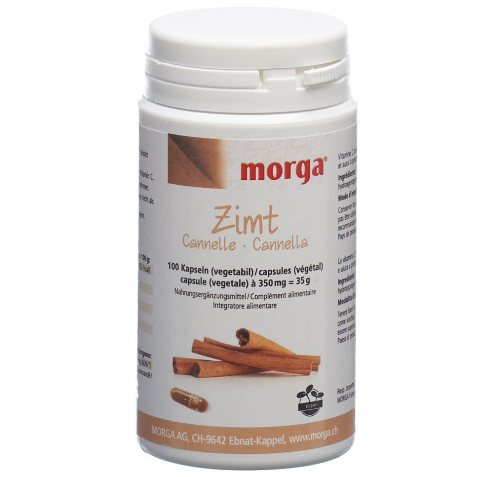 MORGA cannelle capsules végétales 100 pce