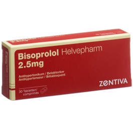 BISOPROLOL Helvepharm cpr 2.5 mg 30 pce