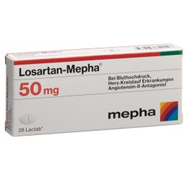 LOSARTAN Mepha Lactab 50 mg 28 pce