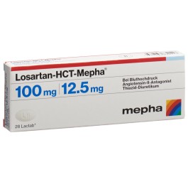 LOSARTAN-HCT Mepha Lactab 100/12.5mg 28 pce