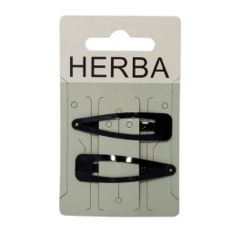 HERBA clic-clac 5cm noir 2 pce