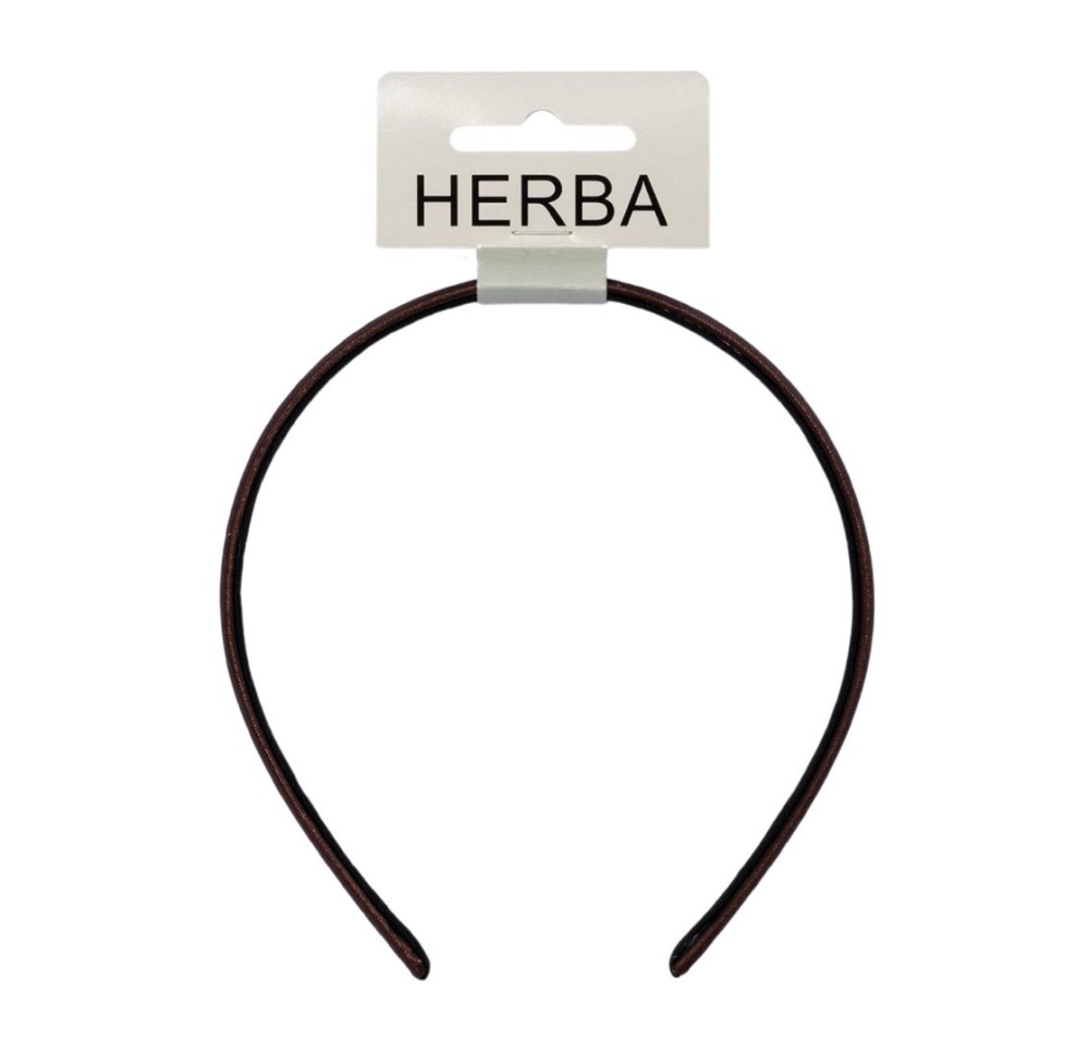 HERBA serre-tête 0.7cm havanna