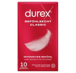 DUREX préservatif sensoriel classic 10 pce