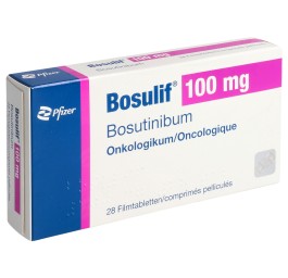 BOSULIF cpr pell 100 mg 28 pce