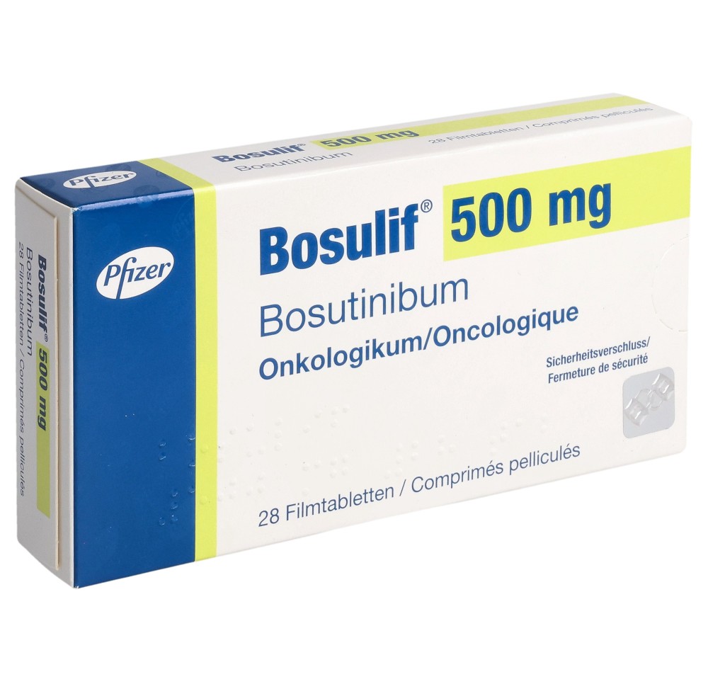 BOSULIF cpr pell 500 mg 28 pce