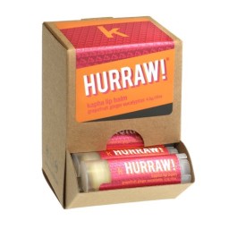 HURRAW! lip balm kapha disp Grapefr-Ingw BIO 24pce