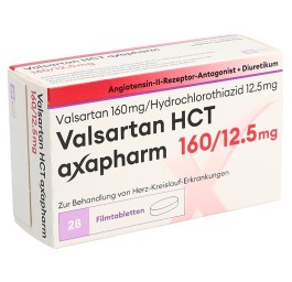 VALSARTAN HCT axapharm 160/12.5 mg 28 pce