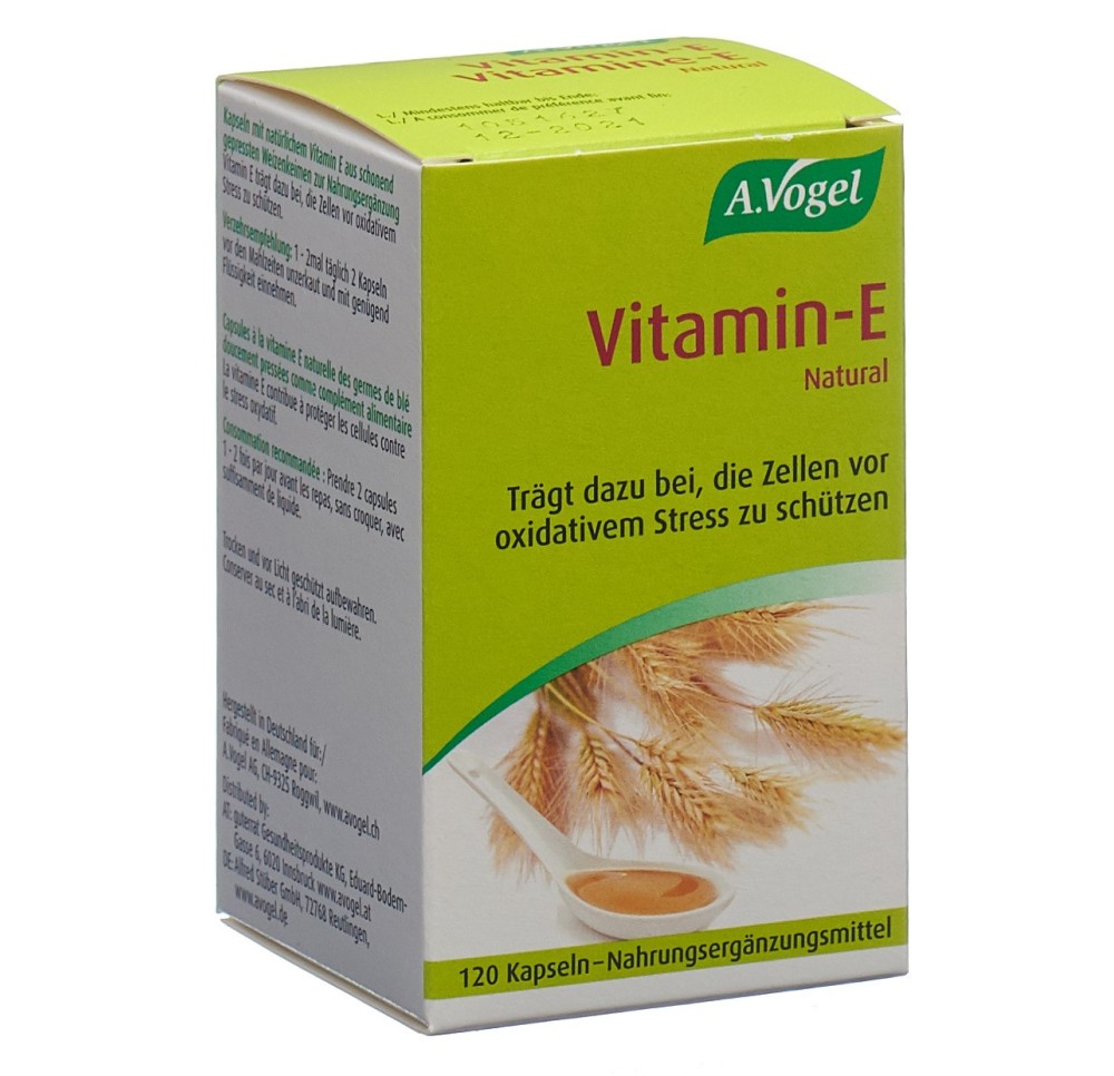 VOGEL vitamine-E caps 120 pce VOGEL vitamine-E caps 120 pce
