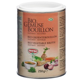 MORGA bouillon de légumes s gras bio bte 250 g