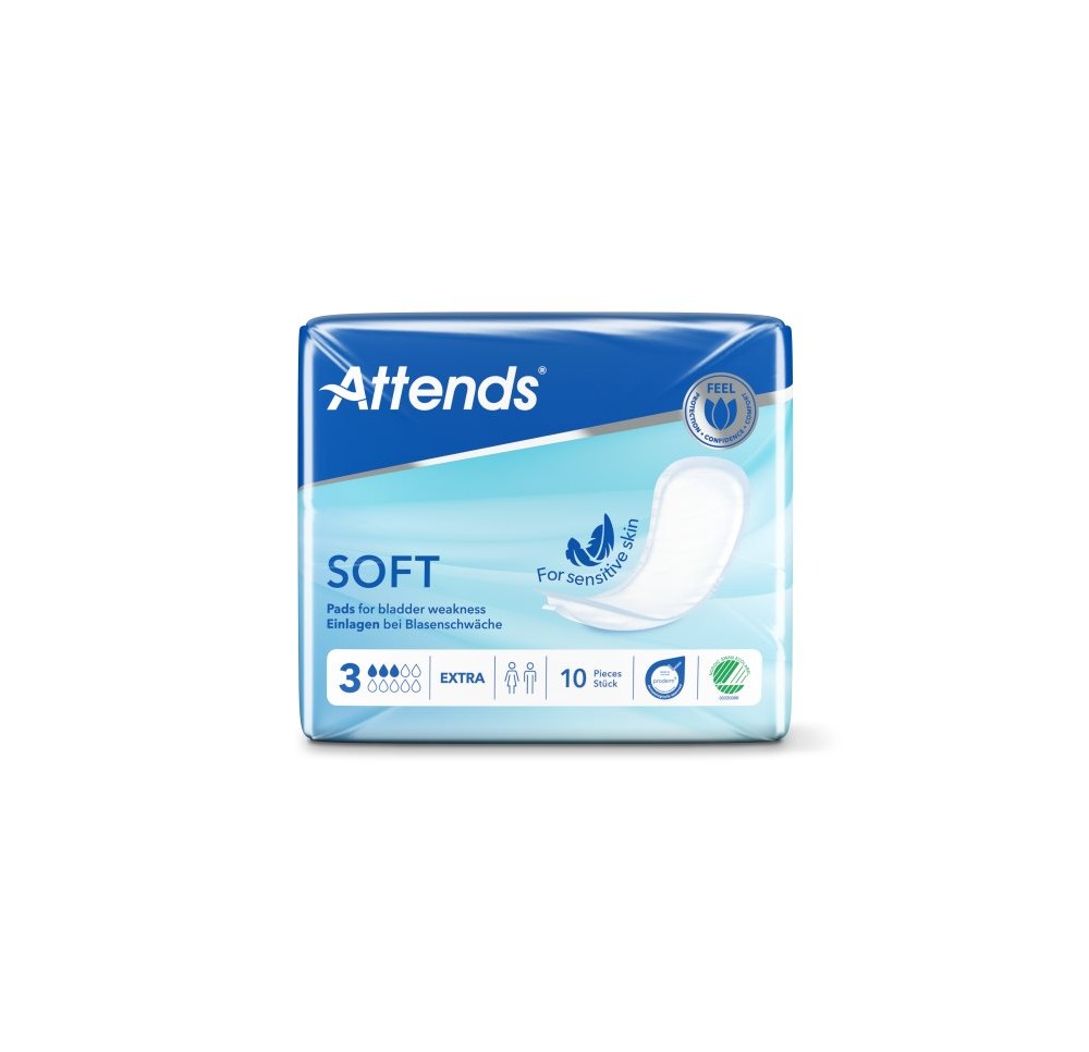 ATTENDS Soft 3 extra langes sach 10 pce
