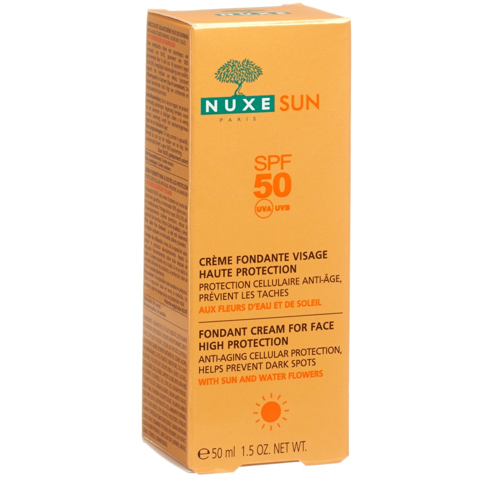 NUXE Sun Crème Visage Fond SPF50 50 ml NUXE Sun Crème Visage Fond SPF50 50 ml