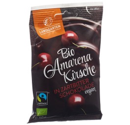 LANDGARTEN cerises amar choco noir bio Fairtr 50 g