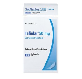 TAFINLAR caps 50 mg bte 28 pce