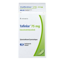 TAFINLAR caps 75 mg bte 28 pce