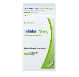 TAFINLAR caps 75 mg bte 120 pce