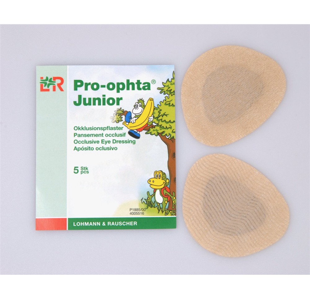 PRO-OPHTA Jun pans occlusif maxi 7.0x5.9cm 5 pce