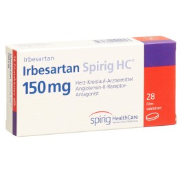 IRBESARTAN Spirig HC cpr pell 150 mg 28 pce