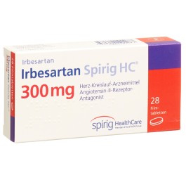 IRBESARTAN Spirig HC cpr pell 300 mg 28 pce