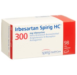 IRBESARTAN Spirig HC cpr pell 300 mg 98 pce