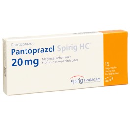 PANTOPRAZOLE Spirig HC cpr 20 mg 15 pce