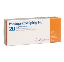 PANTOPRAZOLE Spirig HC cpr 20 mg 60 pce