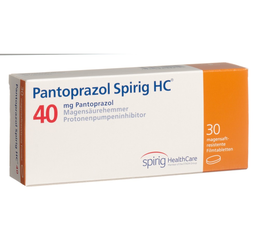 PANTOPRAZOLE Spirig HC cpr 40 mg 30 pce PANTOPRAZOLE Spirig HC cpr 40 mg 30 pce