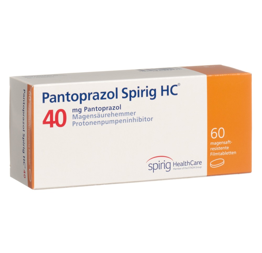 PANTOPRAZOLE Spirig HC cpr 40 mg 60 pce PANTOPRAZOLE Spirig HC cpr 40 mg 60 pce