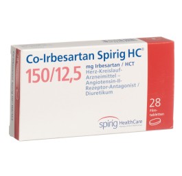 CO-IRBESARTAN Spirig HC cpr pell 150/12.5mg 28 pce