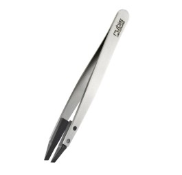 RUBIS BZ techno pincette biseautée acier