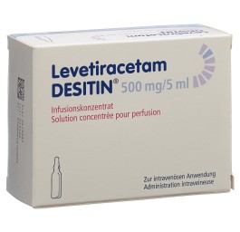 LEVETIRACETAM DESITIN 500 mg/5ml 10 amp 5 ml