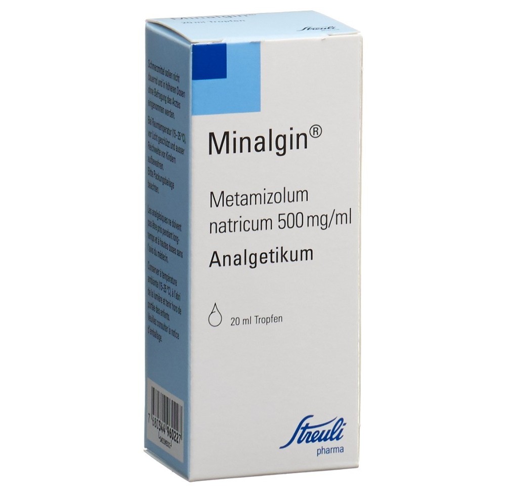 MINALGINE gouttes 0.5 g/ml fl 20 ml MINALGINE gouttes 0.5 g/ml fl 20 ml