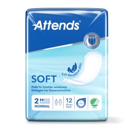 ATTENDS Soft 2 normal langes sach 12 pce