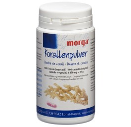 MORGA poudre corail capsules végétale 100 pce