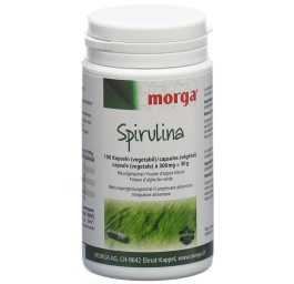 MORGA Spirulina capsules végétales 100 pce