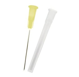 NIPRO aiguilles 0.9x50mm 20Gx2" jaune 100 pce